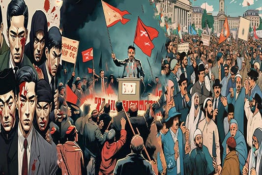 ਉਨ੍ਹਾਂ ਦੇ ਤਖਤ ਡਹਿੰਦੇ ਨੇ, ਅਸਾਂ ਦੇ ਫਿਰਕਿਆਂ ਉੱਤੇ...