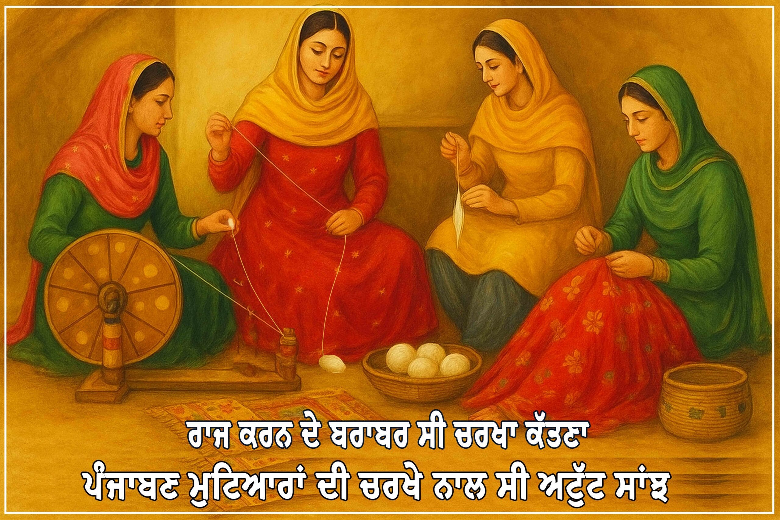 All About Charkha/ਪੰਜਾਬੀ ਸੱਭਿਆਚਾਰ ਅਤੇ ਲੋਕਧਾਰਾ ਵਿਚ ਚਰਖਾ