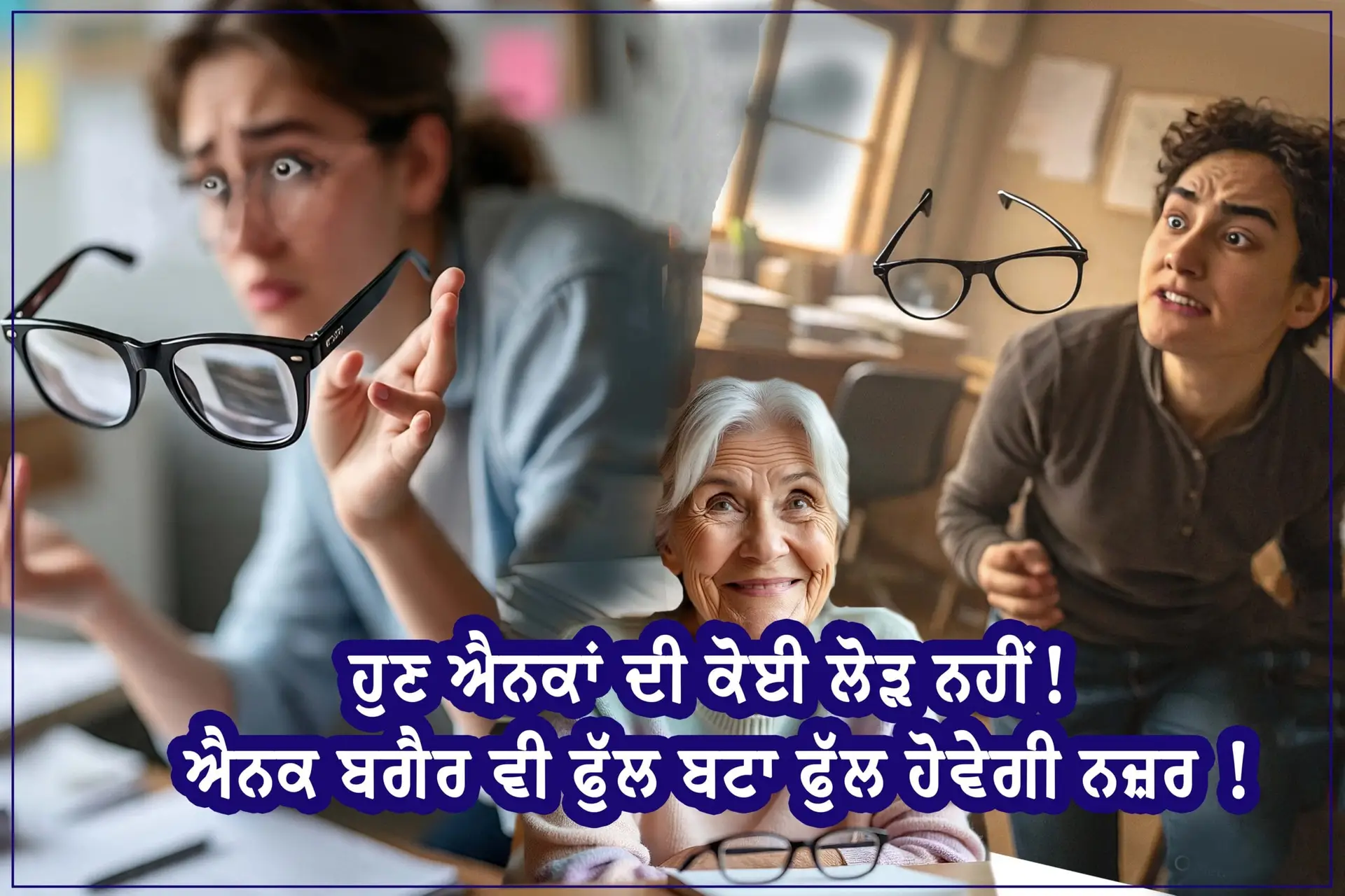 No Need of Glasses: Eye Drops Restore Perfect Vision