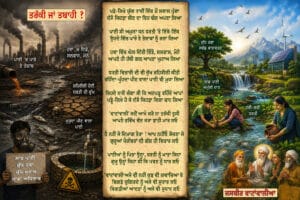 Development or Destruction/ਤਰੱਕੀ ਜਾਂ ਤਬਾਹੀ