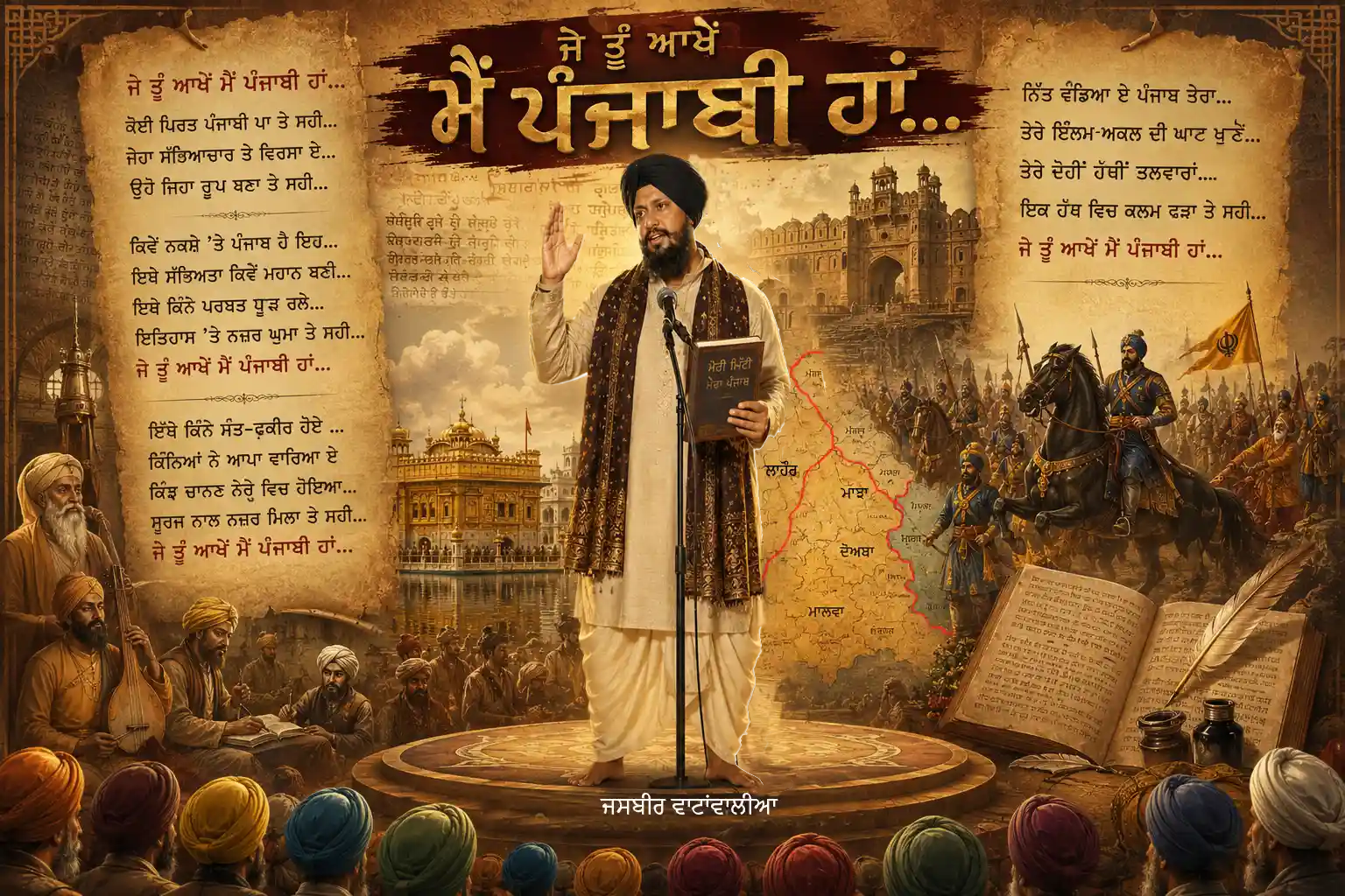 Je tun Akhe mai Punjabi han